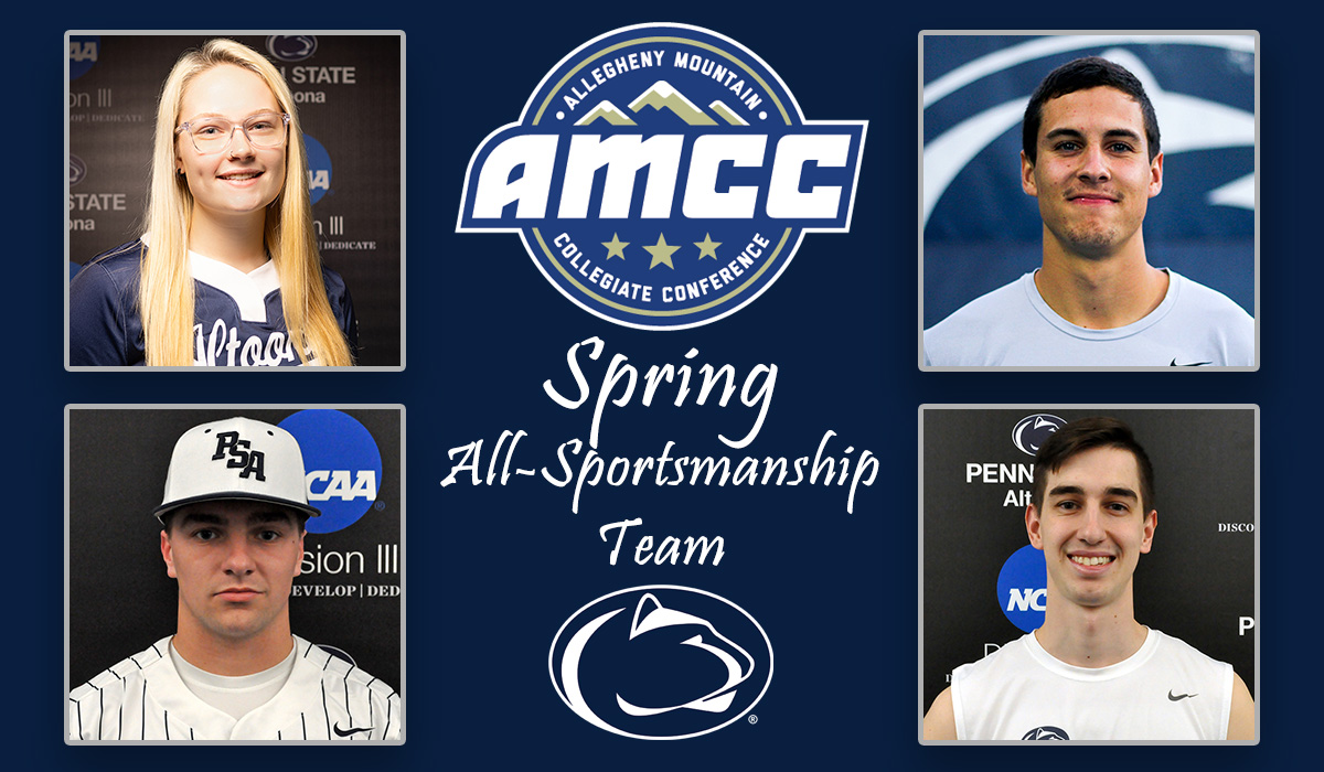 Four Lions Named to AMCC Spring Sportsmanship Team