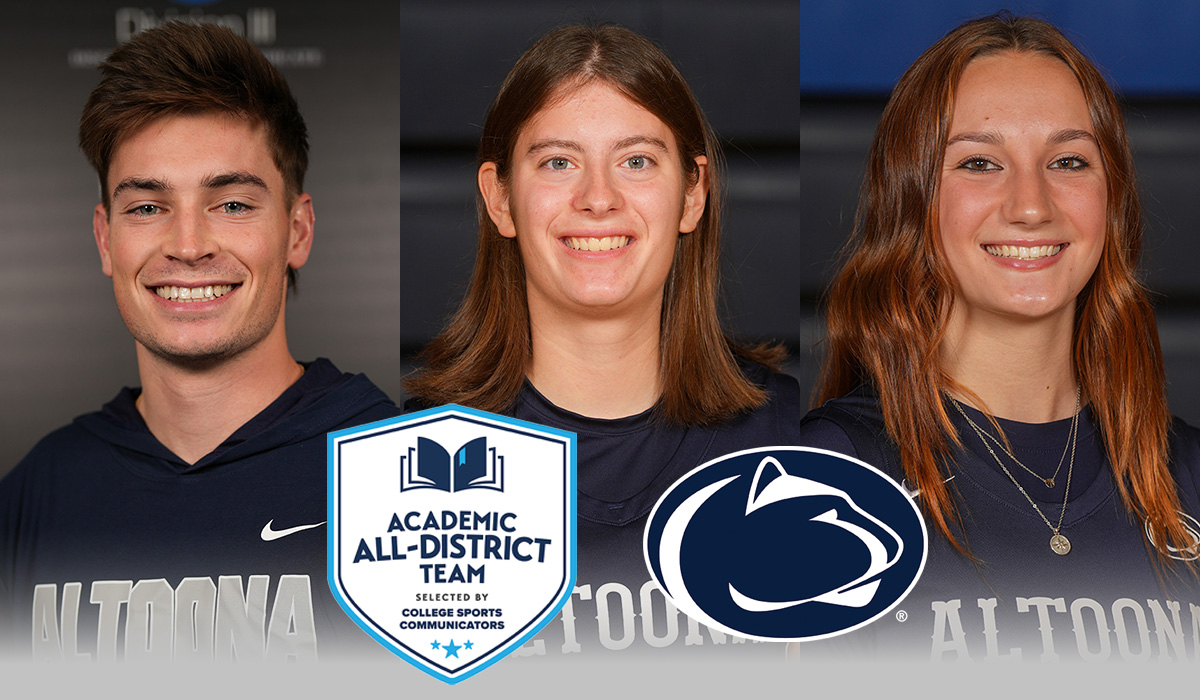 Burns, Claar, Rusnica Receive CSC Academic Honors