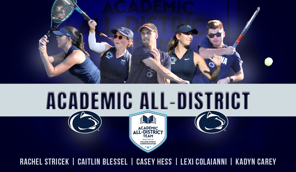 Five Tennis Student-Athletes Named to CSC Academic All-District Teams