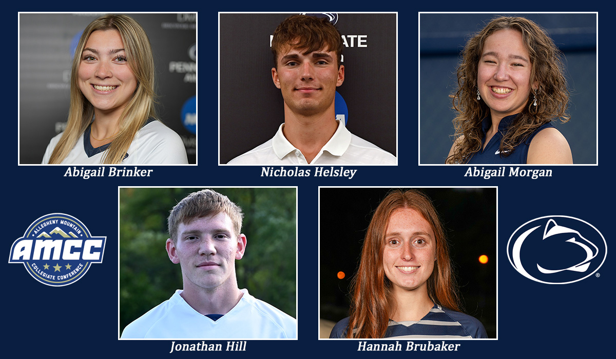 Five Lions Voted to AMCC Fall Sportsmanship Team