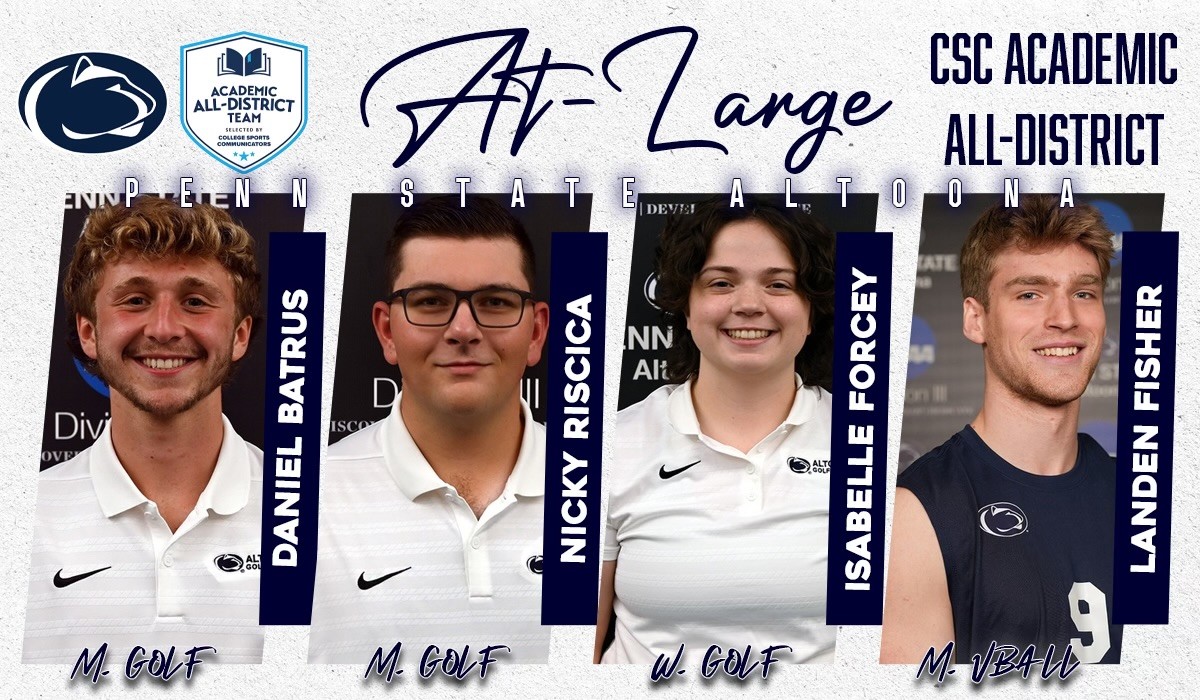 Four Lions Named to At-Large CSC Academic All-District Team