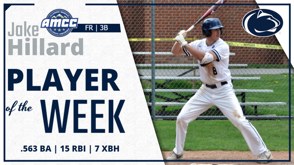 Hillard Named AMCC Baseball Player of the Week