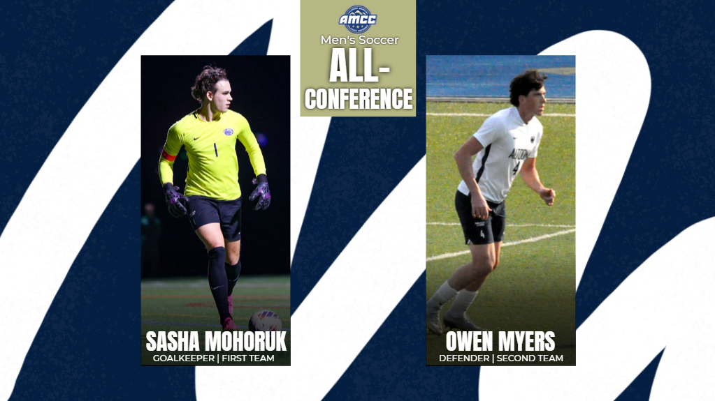 Mohoruk, Myers Selected to All-AMCC Men&rsquo;s Soccer Team
