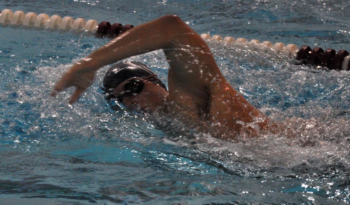 Men&rsquo;s Swimming in Fifth After First Day of AMCC Championships