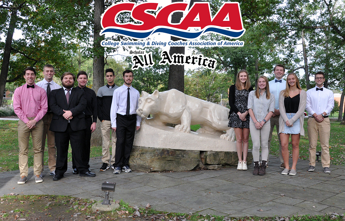 CSCAA Recognizes Men&rsquo;s and Women&rsquo;s Swimming Teams for Academics