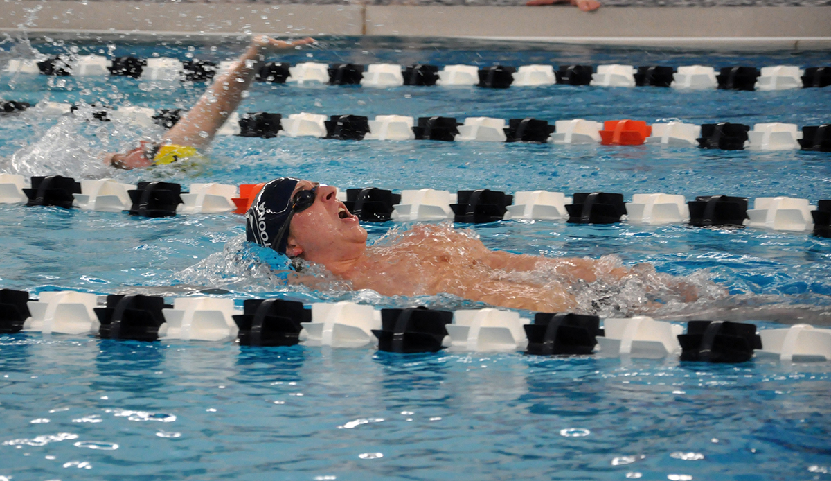 Men&rsquo;s Swimming Remains Third Through Three Days at Championships