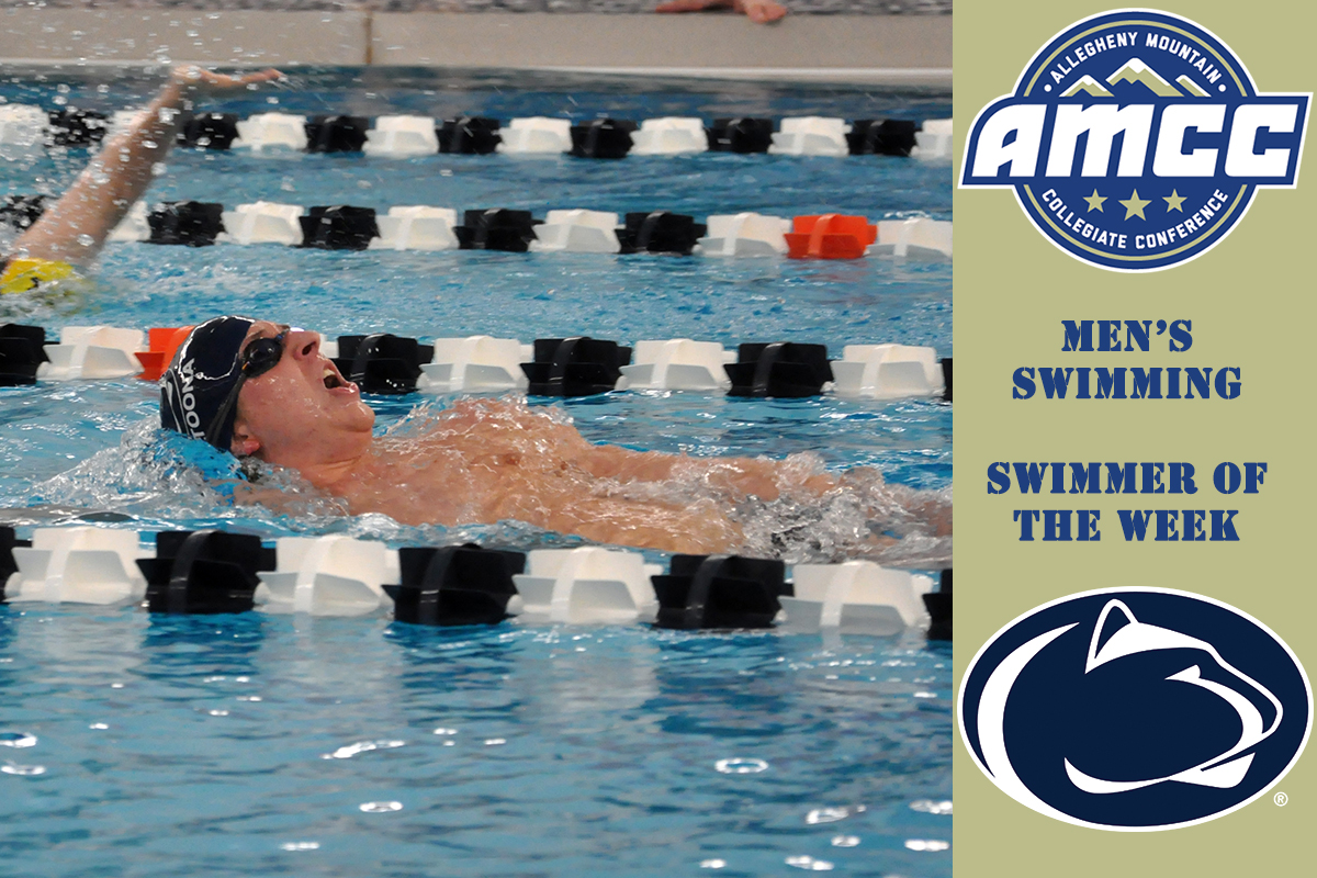 Swanson Selected AMCC Men&rsquo;s Swimmer of the Week