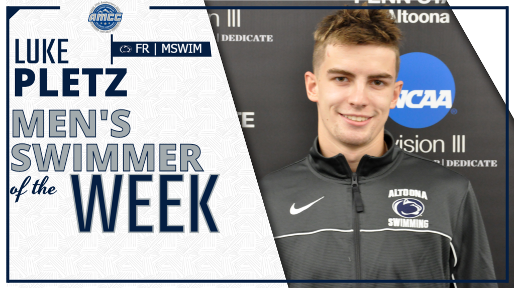 Pletz Earns Weekly AMCC Award