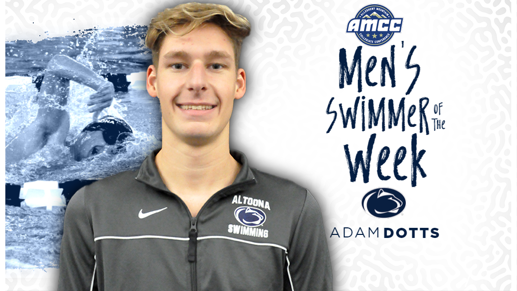 Dotts Chosen as AMCC Men&rsquo;s Swimmer of the Week