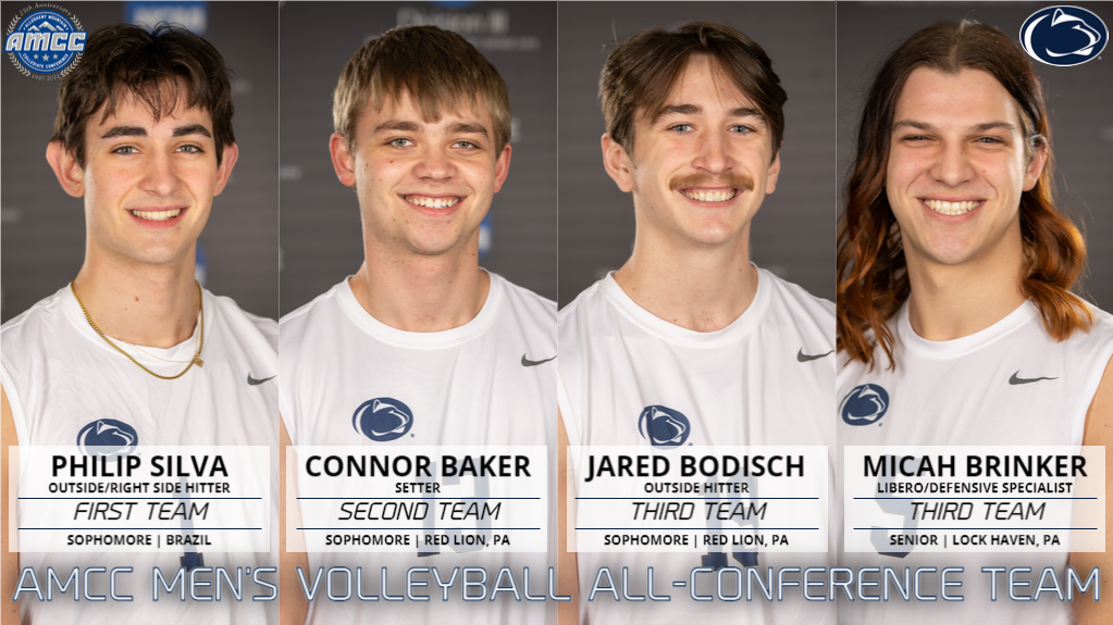 Four Lions Named to All-AMCC Men&rsquo;s Volleyball Team