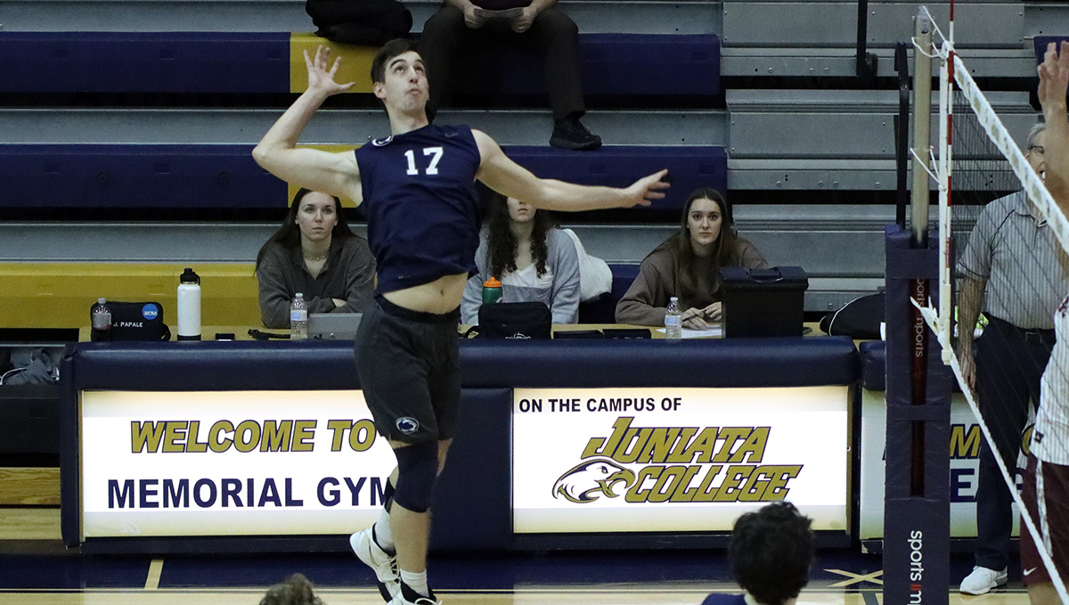 Men&rsquo;s Volleyball Grabs First Win in Tri-Match at Behrend