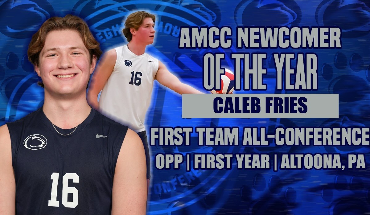Fries, Chan Voted to All-AMCC Volleyball Team