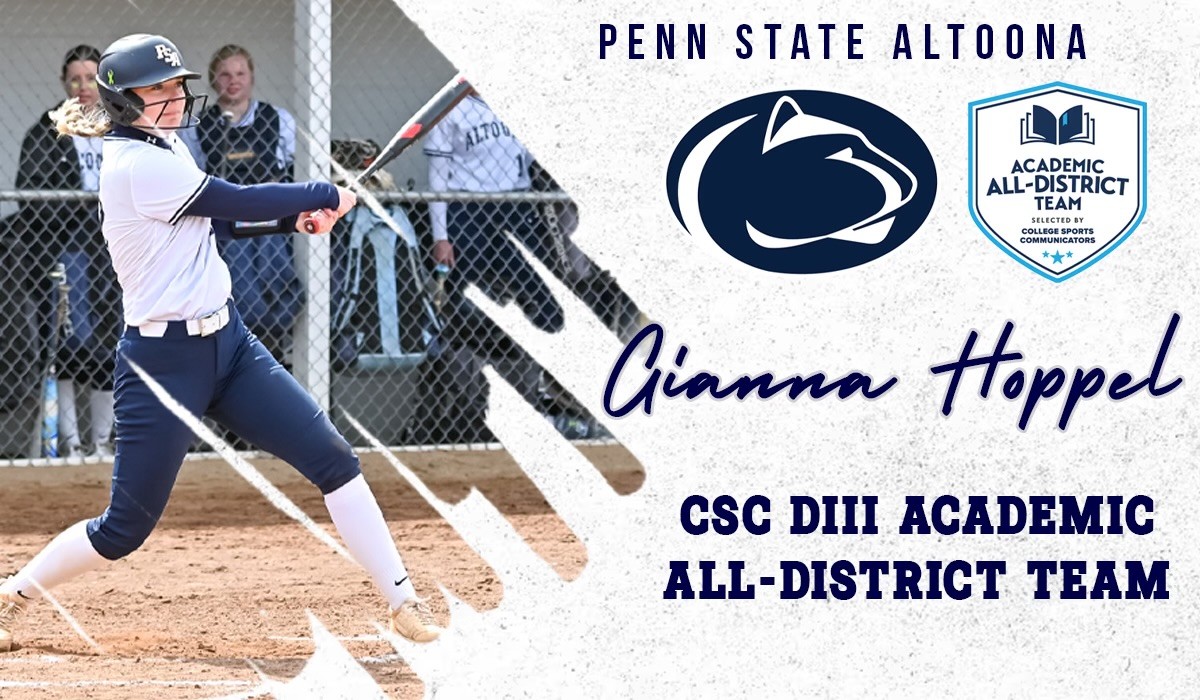 Hoppel Earns CSC Academic All-District Status
