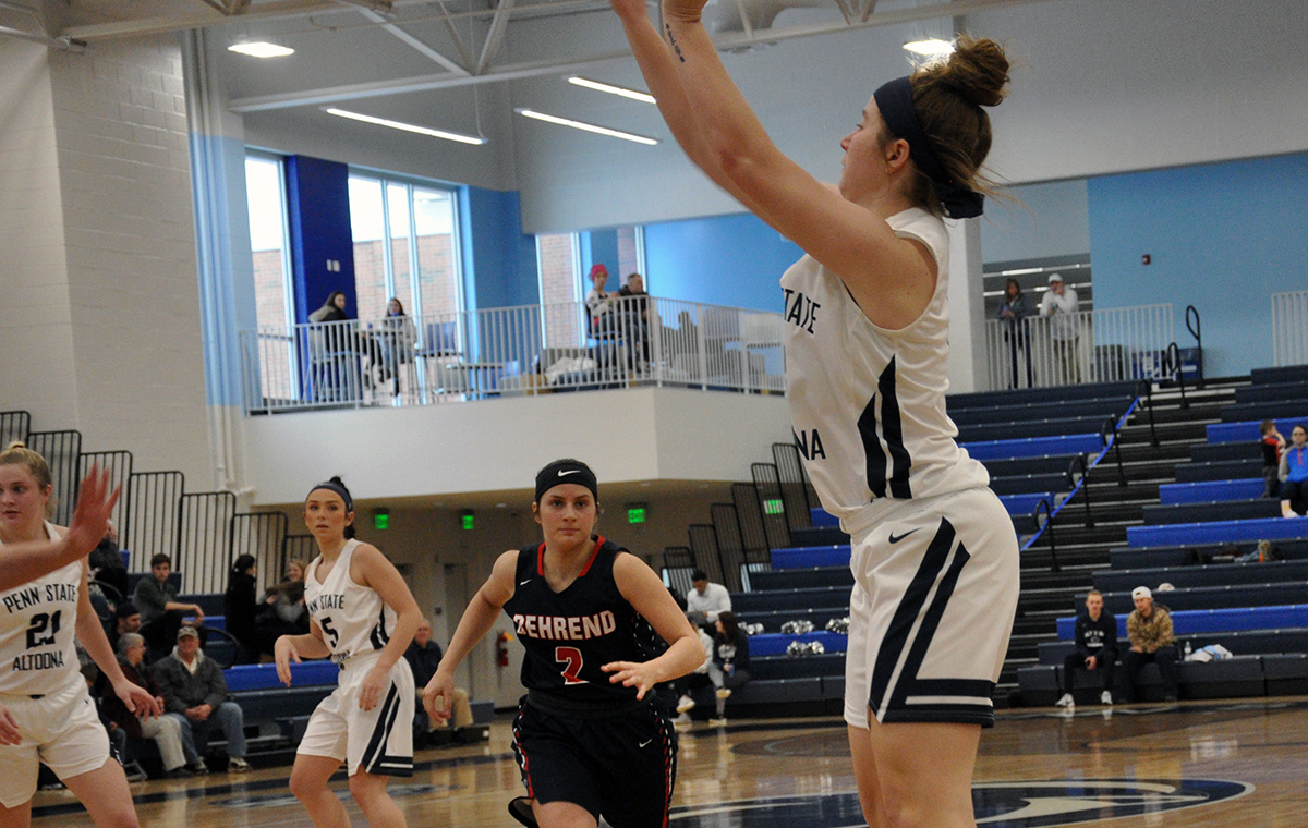 Lady Lions Stay Hot, Defeat Pitt-Greensburg 57-46