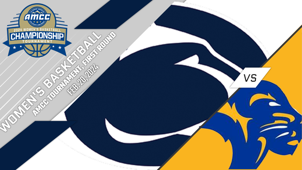 HIGHLIGHTS: Penn State Altoona Women's Basketball vs. Pitt-Bradford, 2-20-24 (AMCC Tournament, First Round)