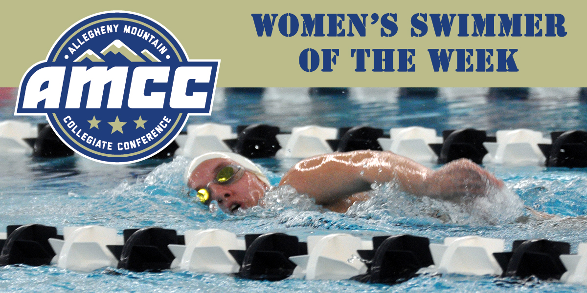 Kimmick Selected AMCC Women&rsquo;s Swimmer of the Week