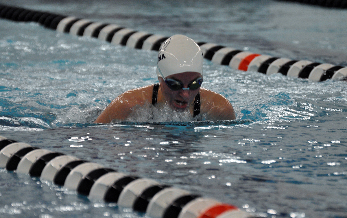 Women&rsquo;s Swimming Finishes Third at Delhi Invitational