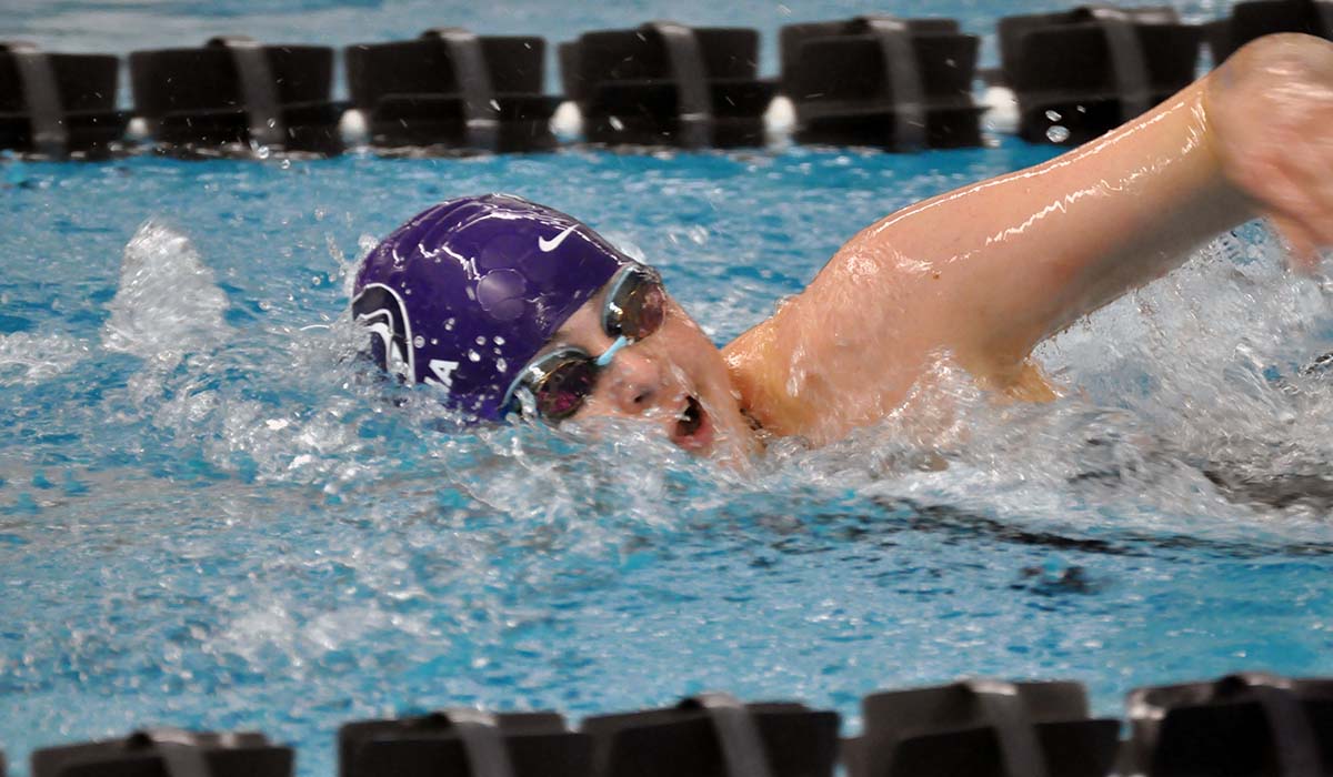 Women&rsquo;s Swimming Holds Third in Day Two of AMCC Championships