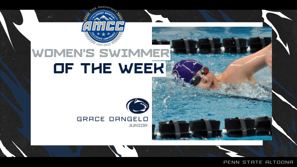 Dangelo Selected AMCC Women&rsquo;s Swimmer of the Week