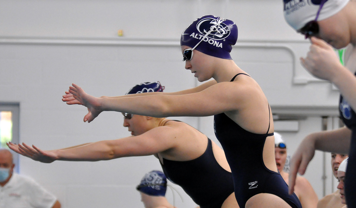 Women&rsquo;s Swimming Gets Past Behrend, 112-102