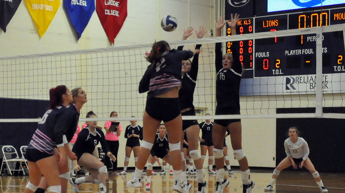 Lady Lions Volleyball Sweeps Franciscan 3-0