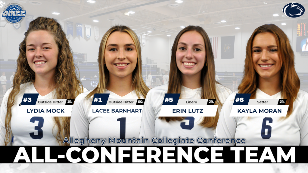 Four Lions Selected to All-AMCC Women&rsquo;s Volleyball Team