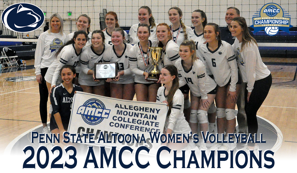 WE ARE THE CHAMPS! Women&rsquo;s Volleyball Tops Alfred State for AMCC Gold