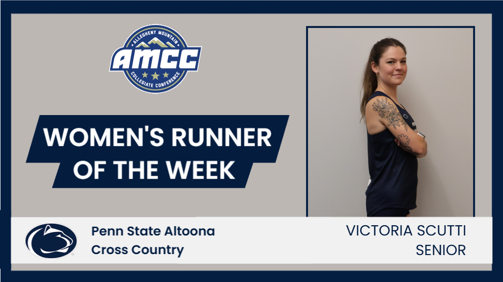 Scutti Named AMCC Women's Runner of the Week