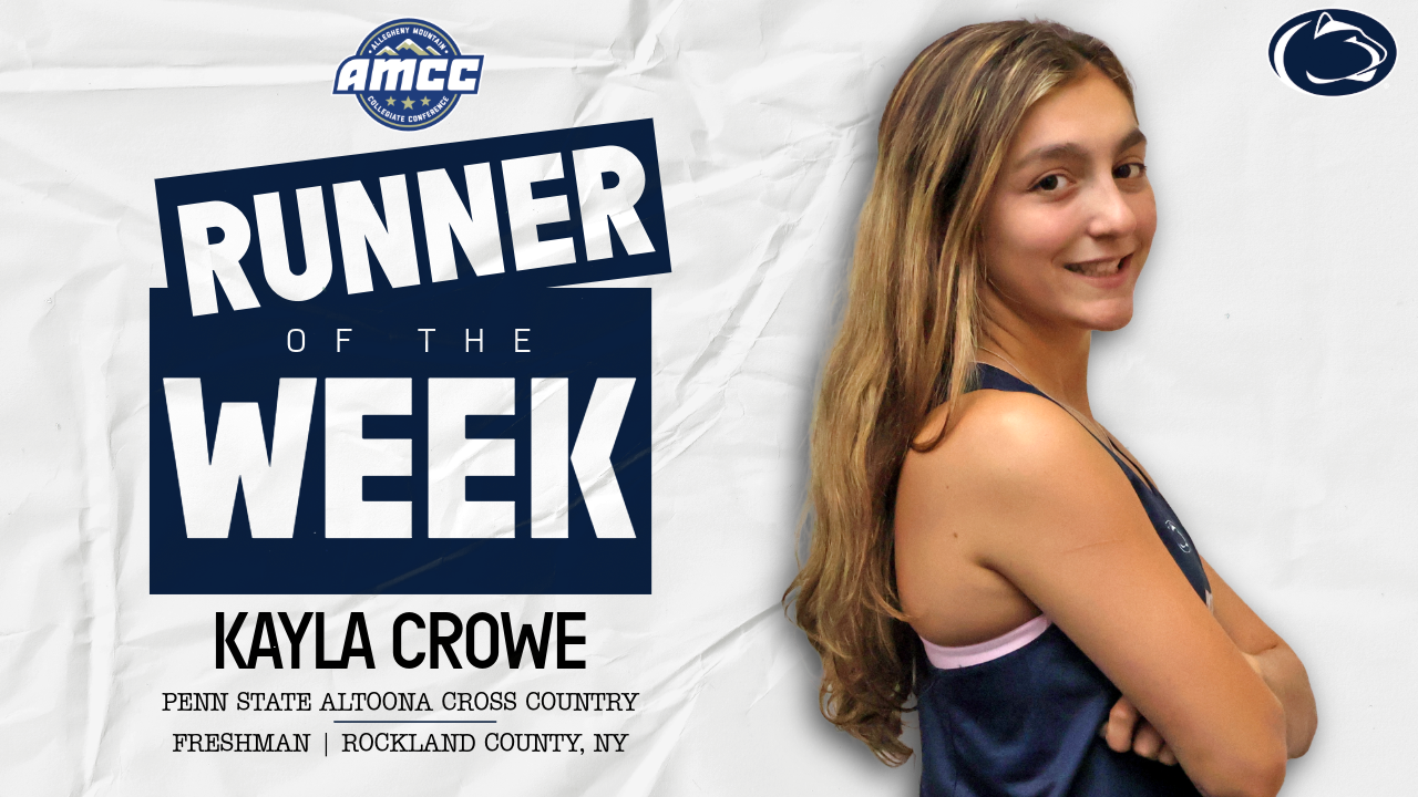 Crowe Named AMCC Women&rsquo;s Runner of the Week